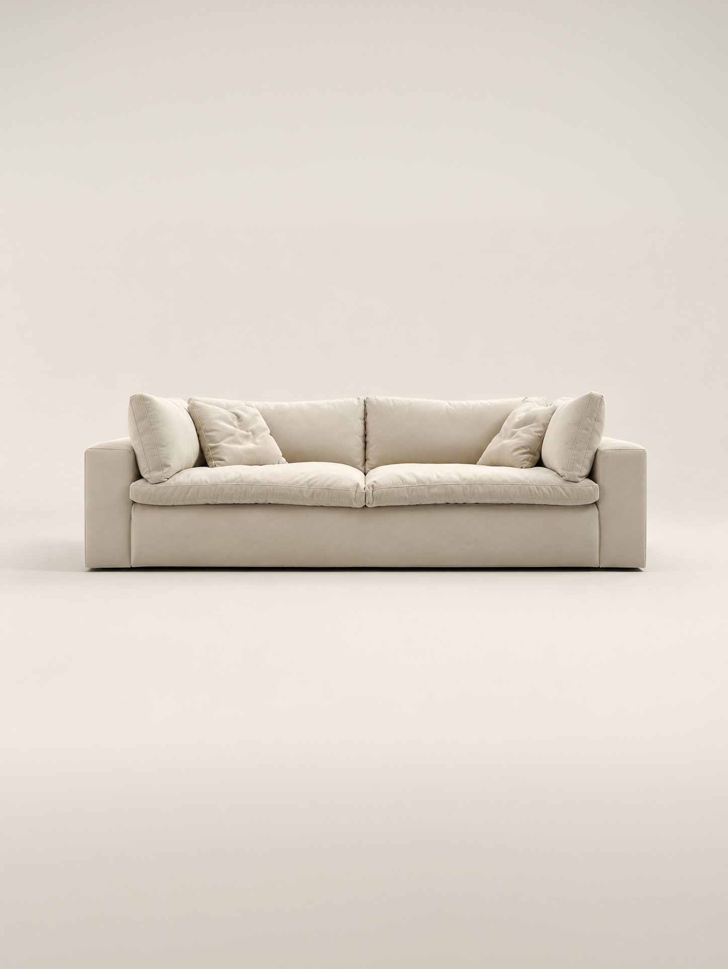 Miami handcrafted sofa by Loom & Hide, Cape Town showroom
